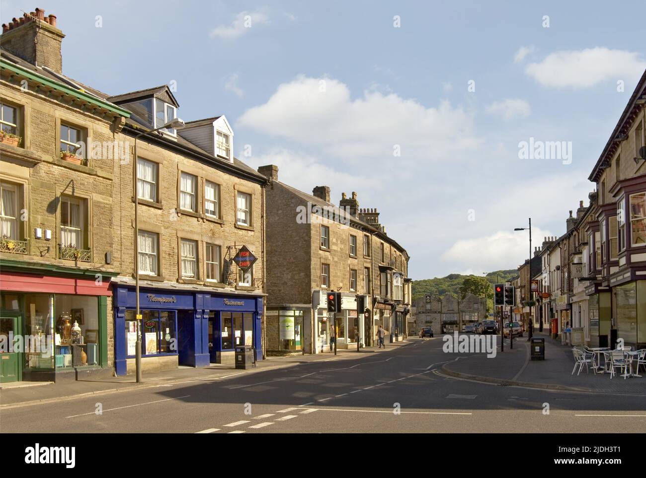 Innenstadt von Buxton, Vereinigtes Königreich, England, Derbyshire Stockfoto