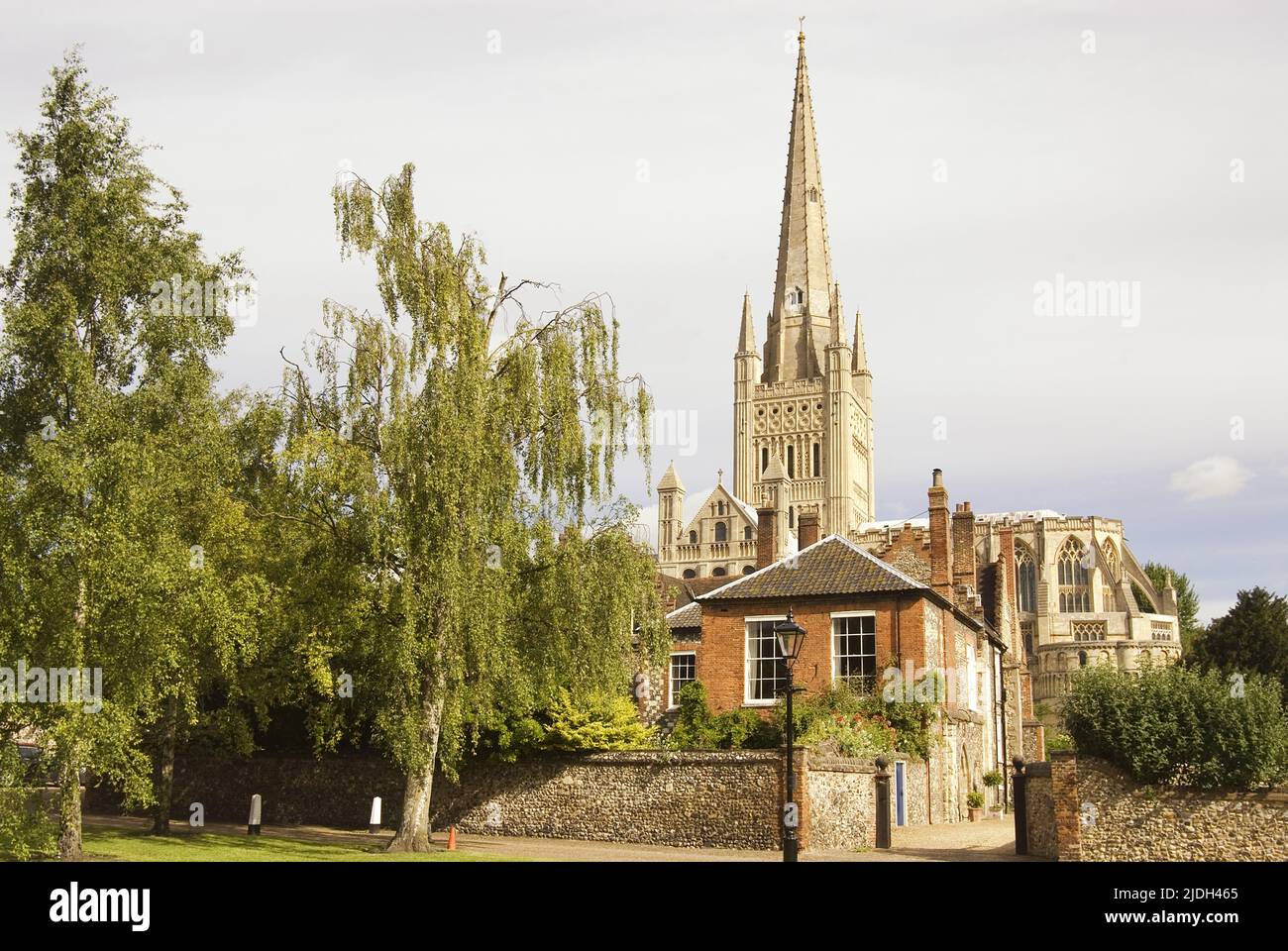 Norwich Cathedral, Großbritannien, England, Norfolk, Norwich Stockfoto