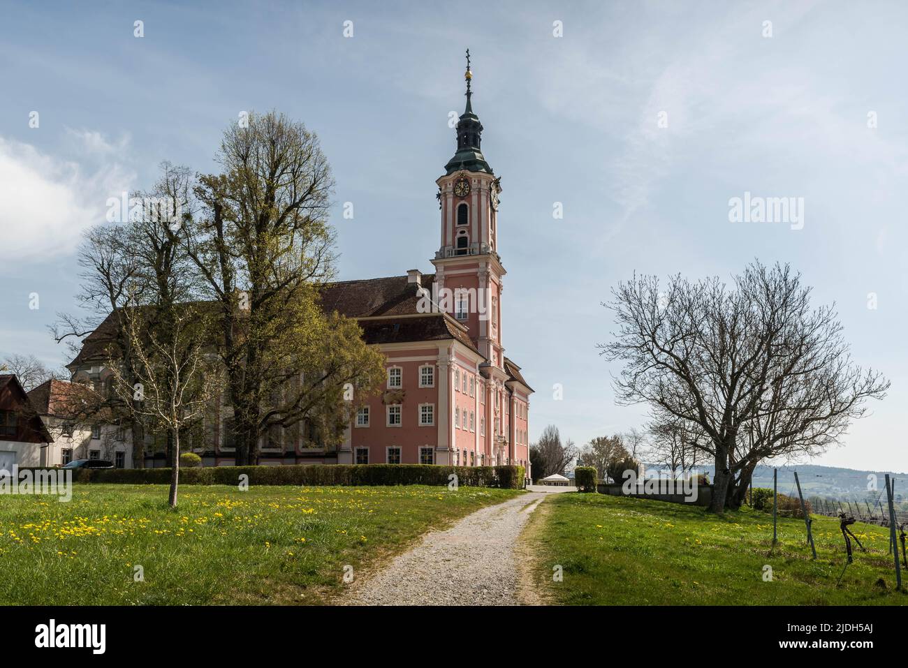 Wallfahrtskirche Birnau am Bodensee, Uhldingen-Mühlhofen, Baden-Württemberg, Deutschland Stockfoto