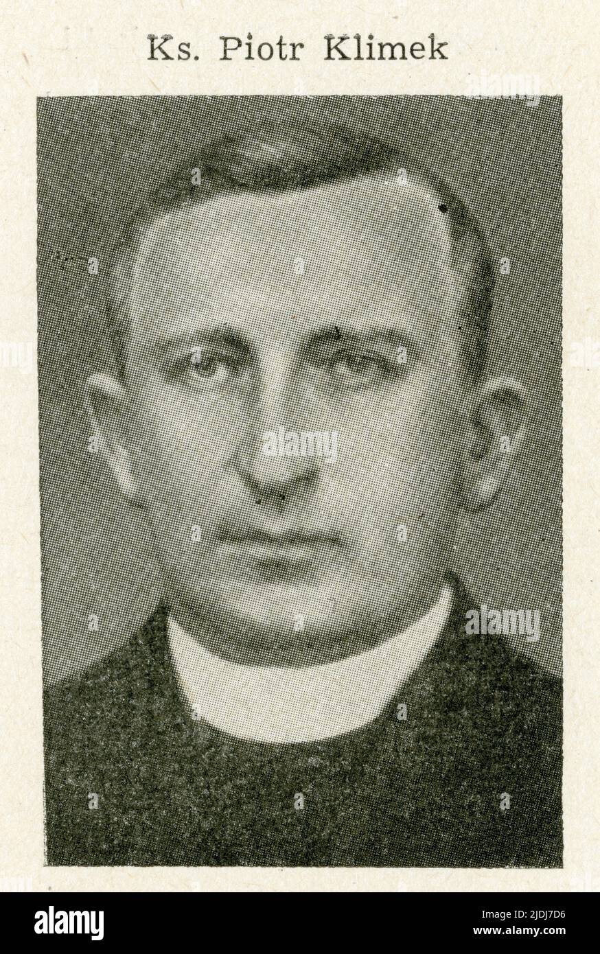 KLIMEK PIOTR — ksiądz katolicki. Urodzony 12.11.1881 r. w Węgrach k