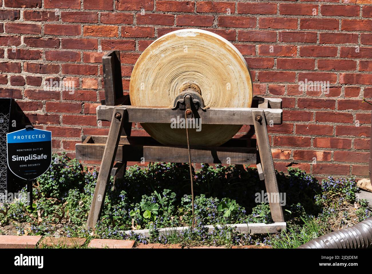 Alte technische Ausrüstung, Crane House und Museum, historisches YWCA, Orange Road in Montclair, Essex County, New Jersey, USA Stockfoto