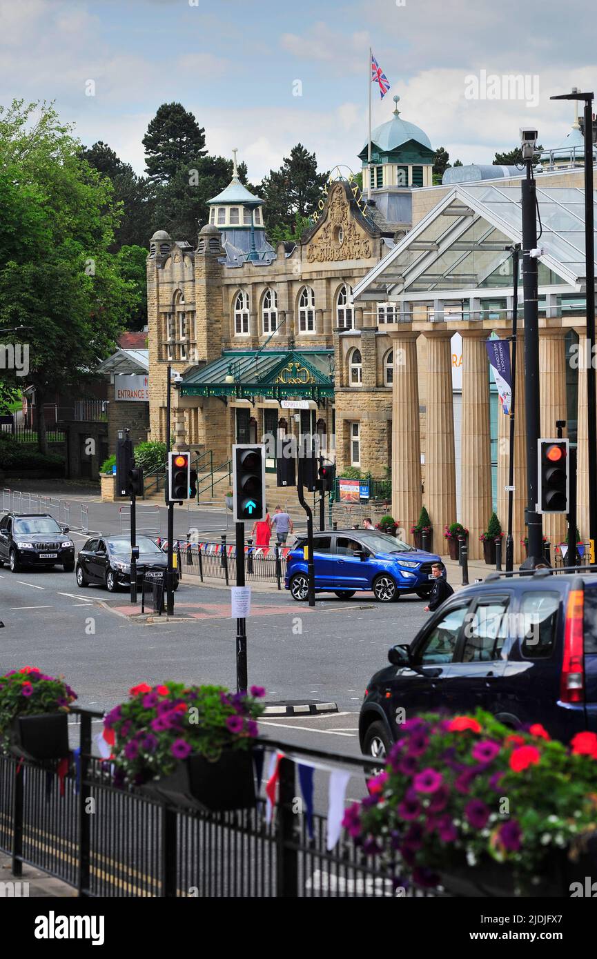 Harrogate Town Center North Yorkshire England Großbritannien Stockfoto
