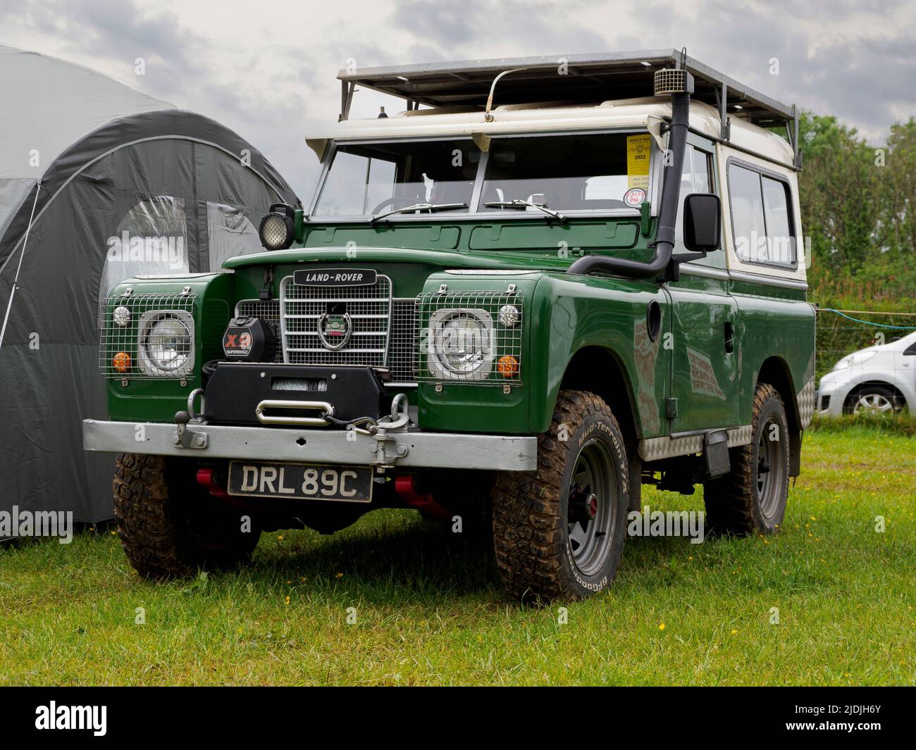Classic Series Land Rover, Großbritannien Stockfoto