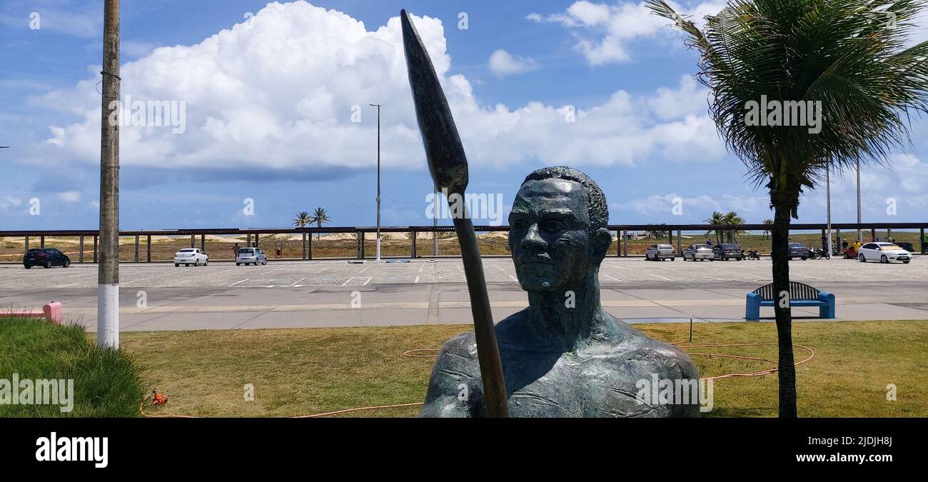 Beach, Orla do Atalaia, Aracaju, Sergipe, Brasilien Stockfoto