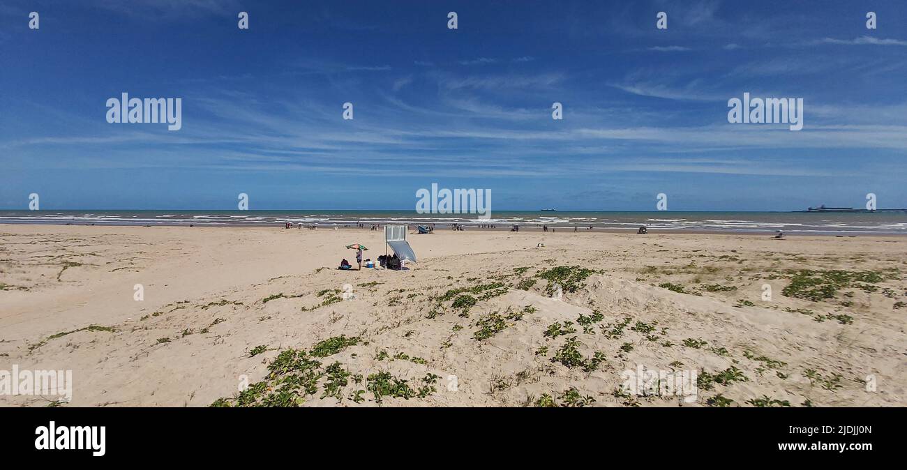 Jatoba Beach, Barra dos Coqueiros, Sergipe, Brasilien Stockfoto