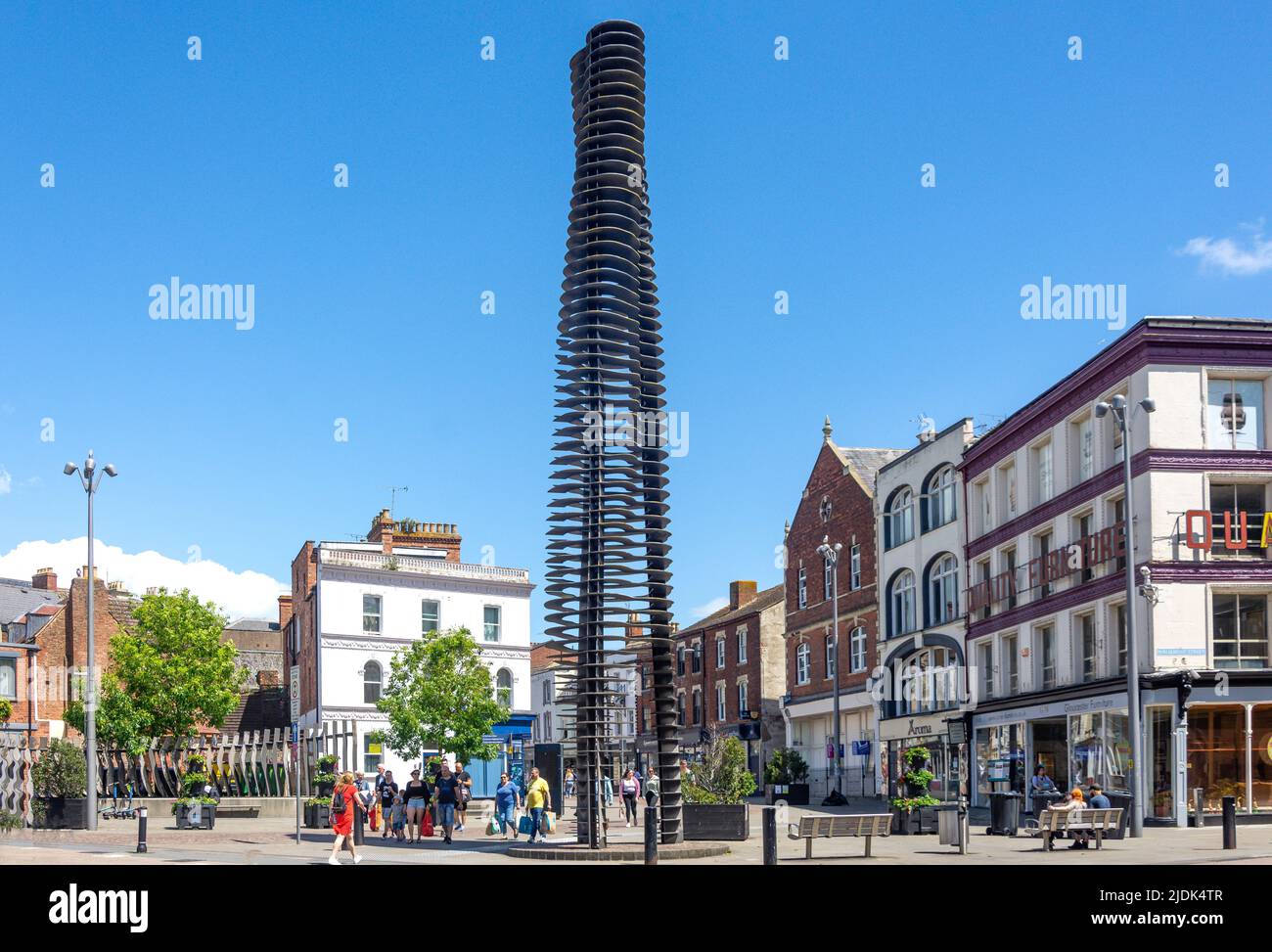 Kyneburgh Tower, South Gate, Southgate Street, Gloucester, Gloucestershire, England, Vereinigtes Königreich Stockfoto