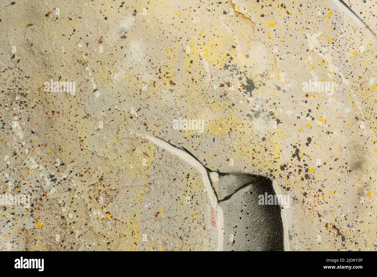 Textur der alten Betonwand für den Hintergrund - Stock Foto Stockfoto