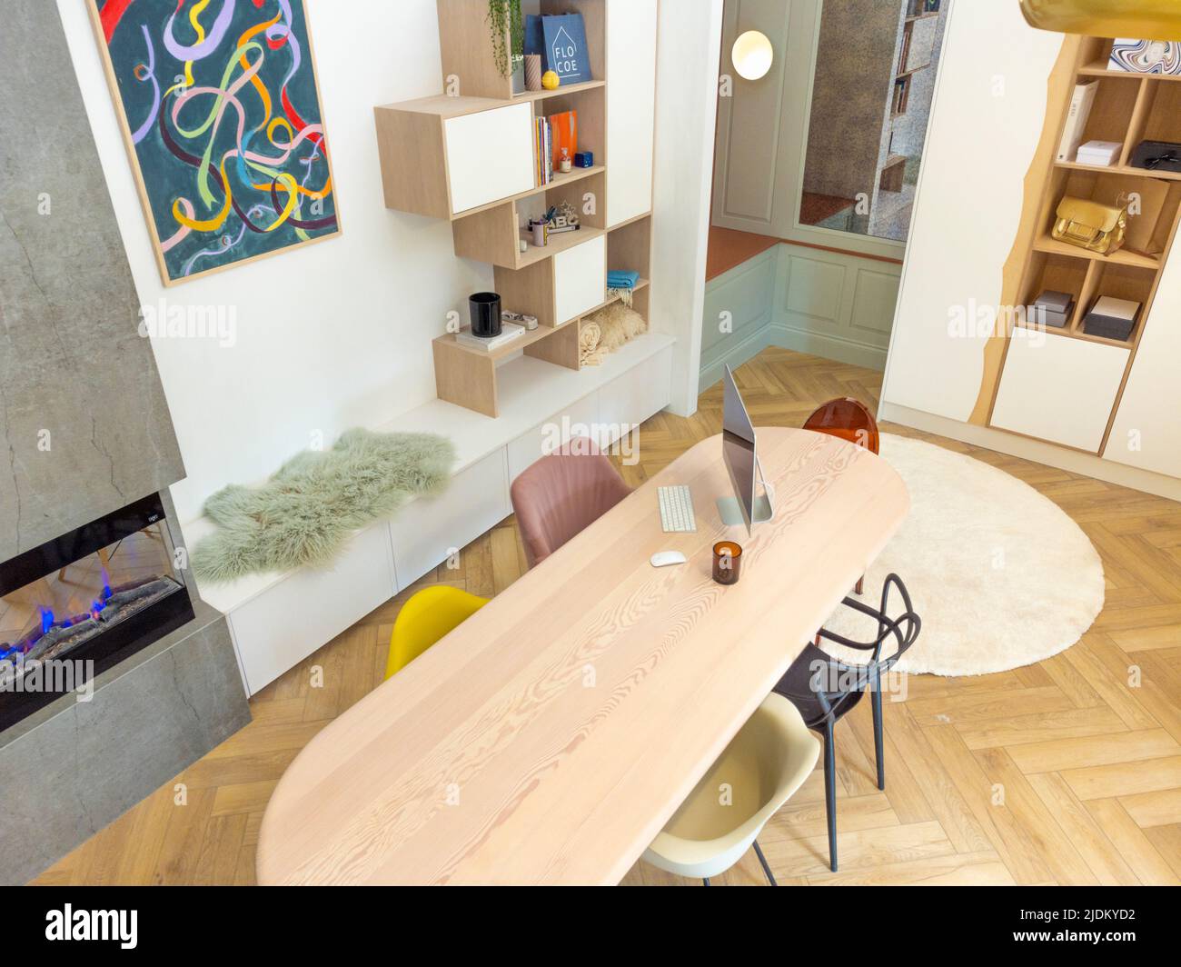 Modernes Büro Stockfoto