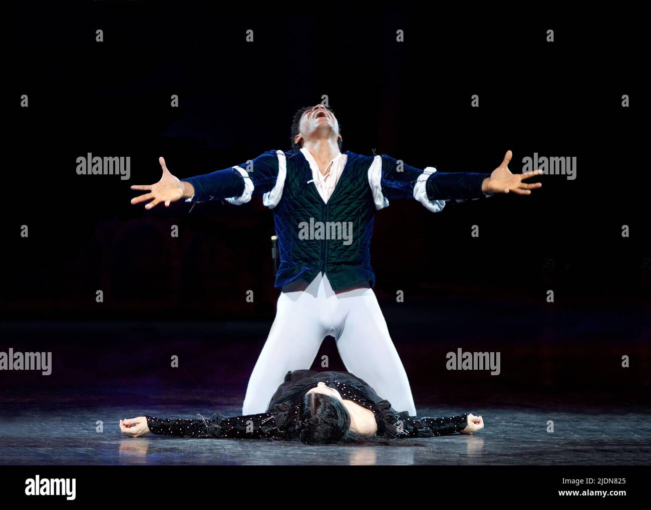 English National Ballet Romeo und Julia in der Runde 2014 Stockfoto