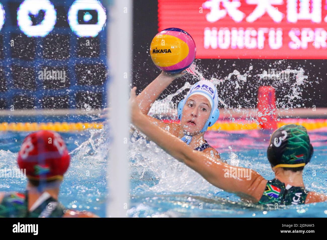 DEBRECEN, UNGARN - 22. JUNI: Isabel Riley aus Argentinien während der FINA World Championships