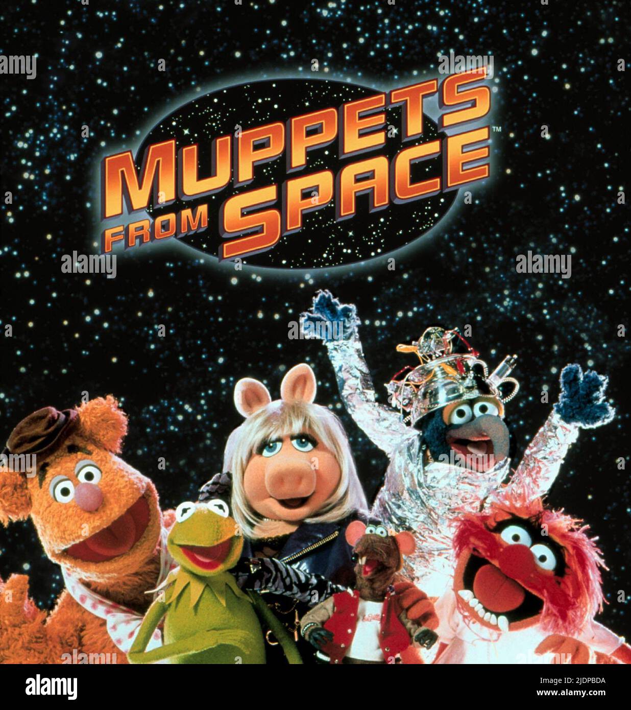 FOZZIE, KERMIT, PIGGY, Rizzo, Muppets aus dem All, 1999 Stockfoto