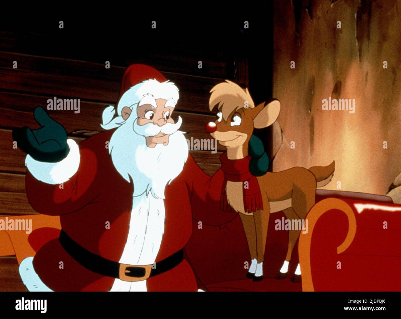 CLAUS, Rudolph, Rudolf, das Rentier mit der roten Nase, 1998 Stockfoto