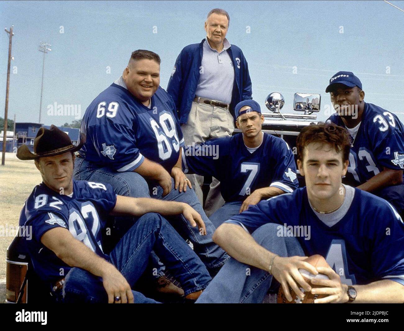 CAAN, LESTER, VOIGHT, WALKER, BEEK, SWINTON, VARSITY BLUES, 1999 Stockfoto