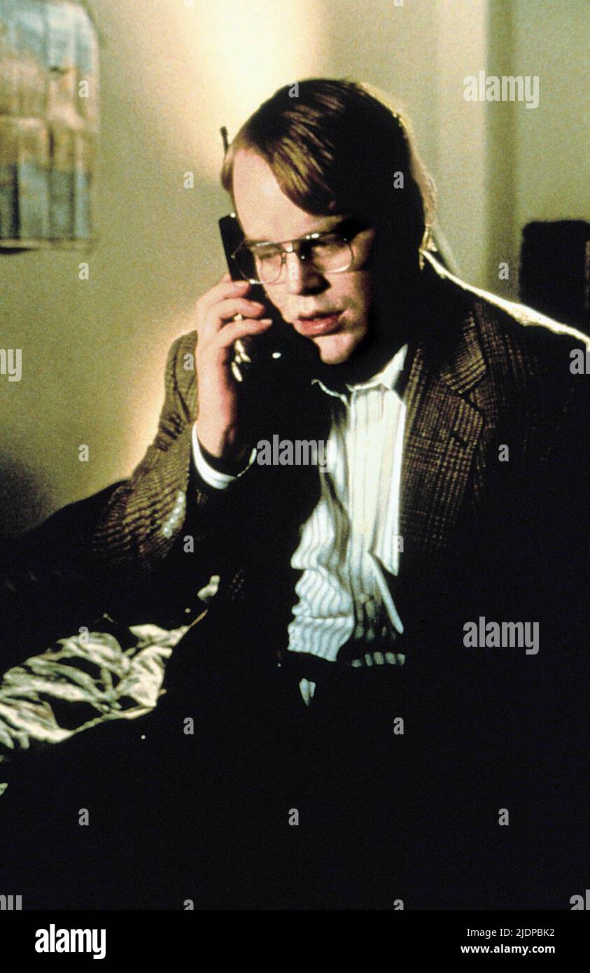 PHILIP Seymour Hoffman, Glück, 1998 Stockfoto