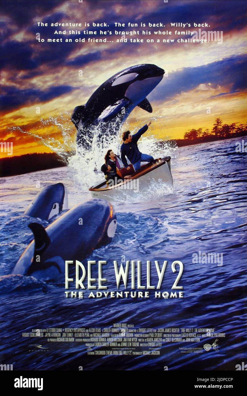 JASON JAMES RICHTER, FREE WILLY 2: THE ADVENTURE HOME, 1995 Stockfoto