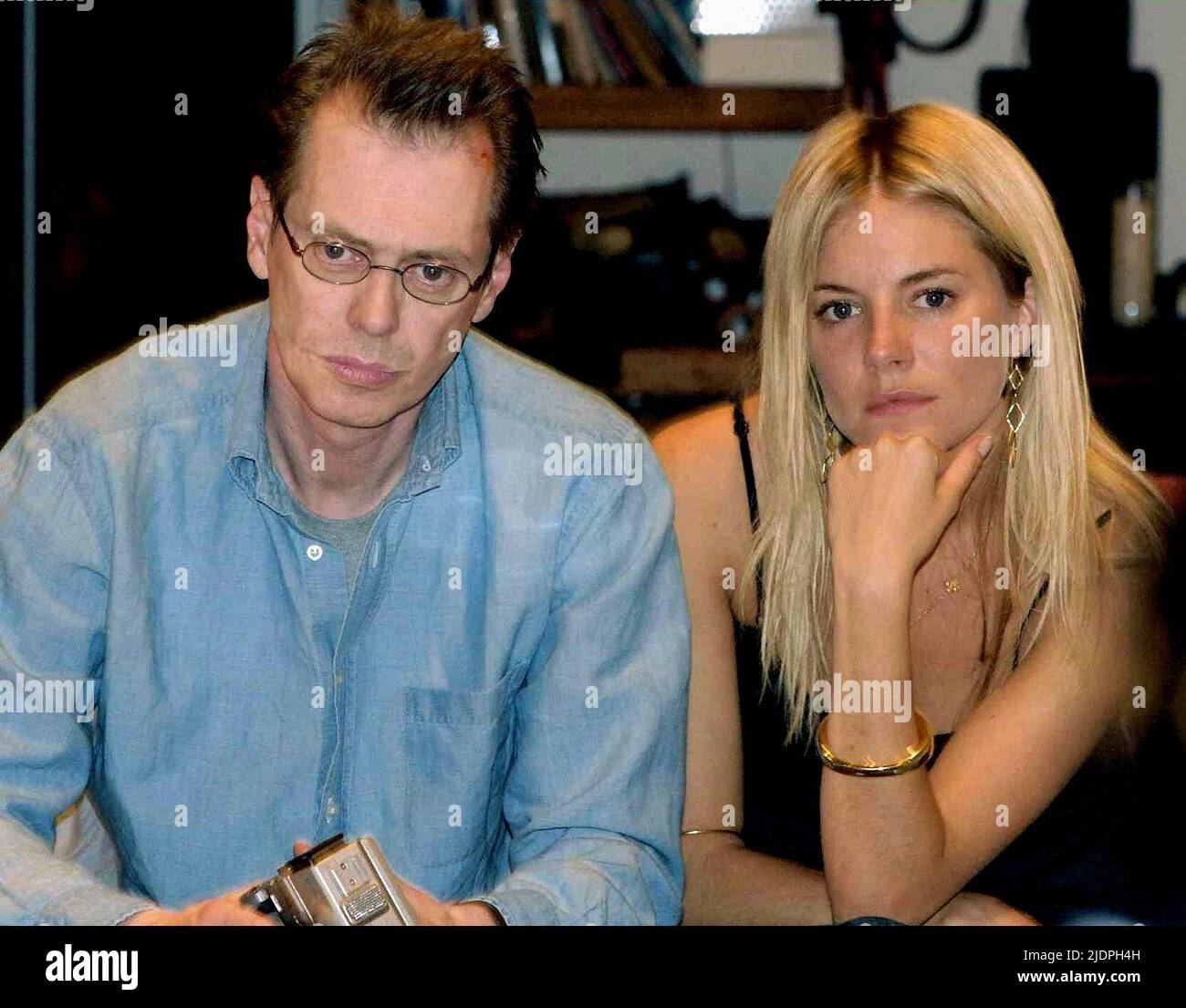 BUSCEMI, MILLER, INTERVIEW, 2007, Stockfoto