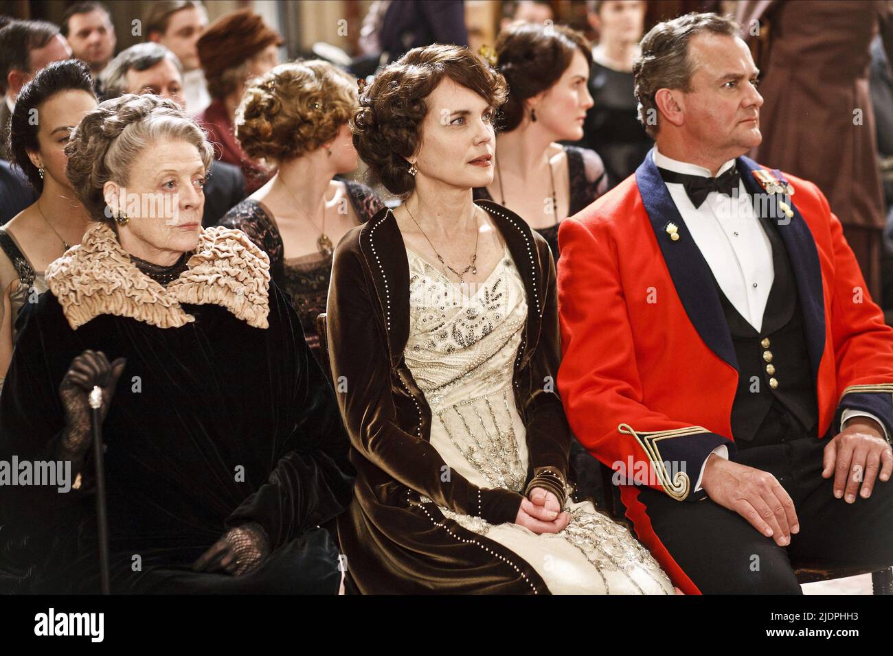 SMITH, MCGOVERN, BONNEVILLE, DOWNTON ABBEY, 2010, Stockfoto