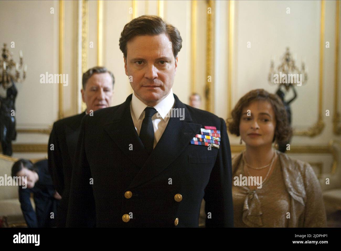 RUSH, FIRTH, CARTER, THE KING'S SPEECH, 2010, Stockfoto