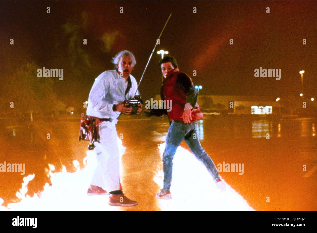 LLOYD, FOX, ZURÜCK IN DIE ZUKUNFT, 1985 Stockfoto