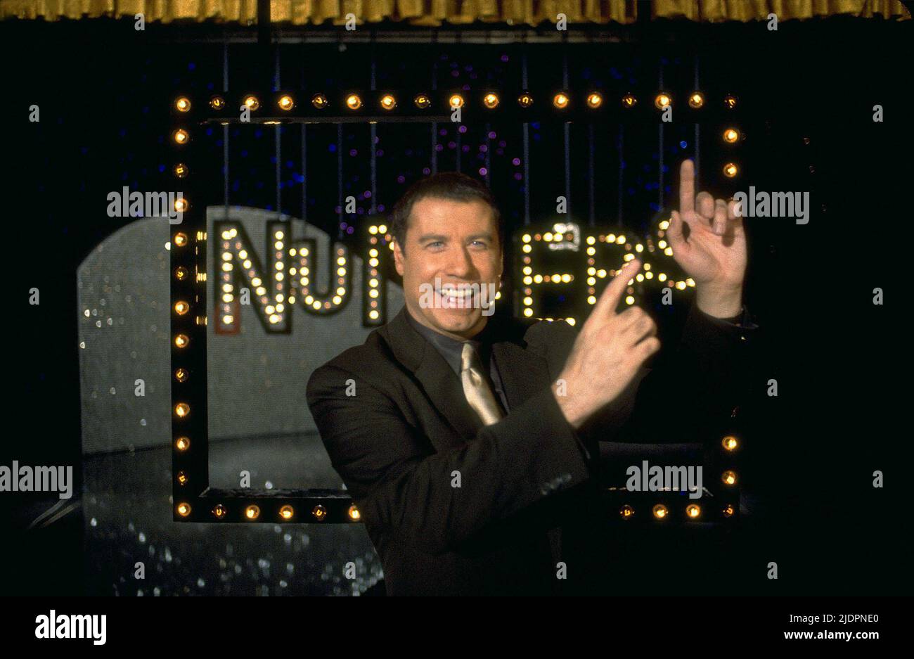 JOHN TRAVOLTA, GLÜCKSZAHLEN, 2000 Stockfoto