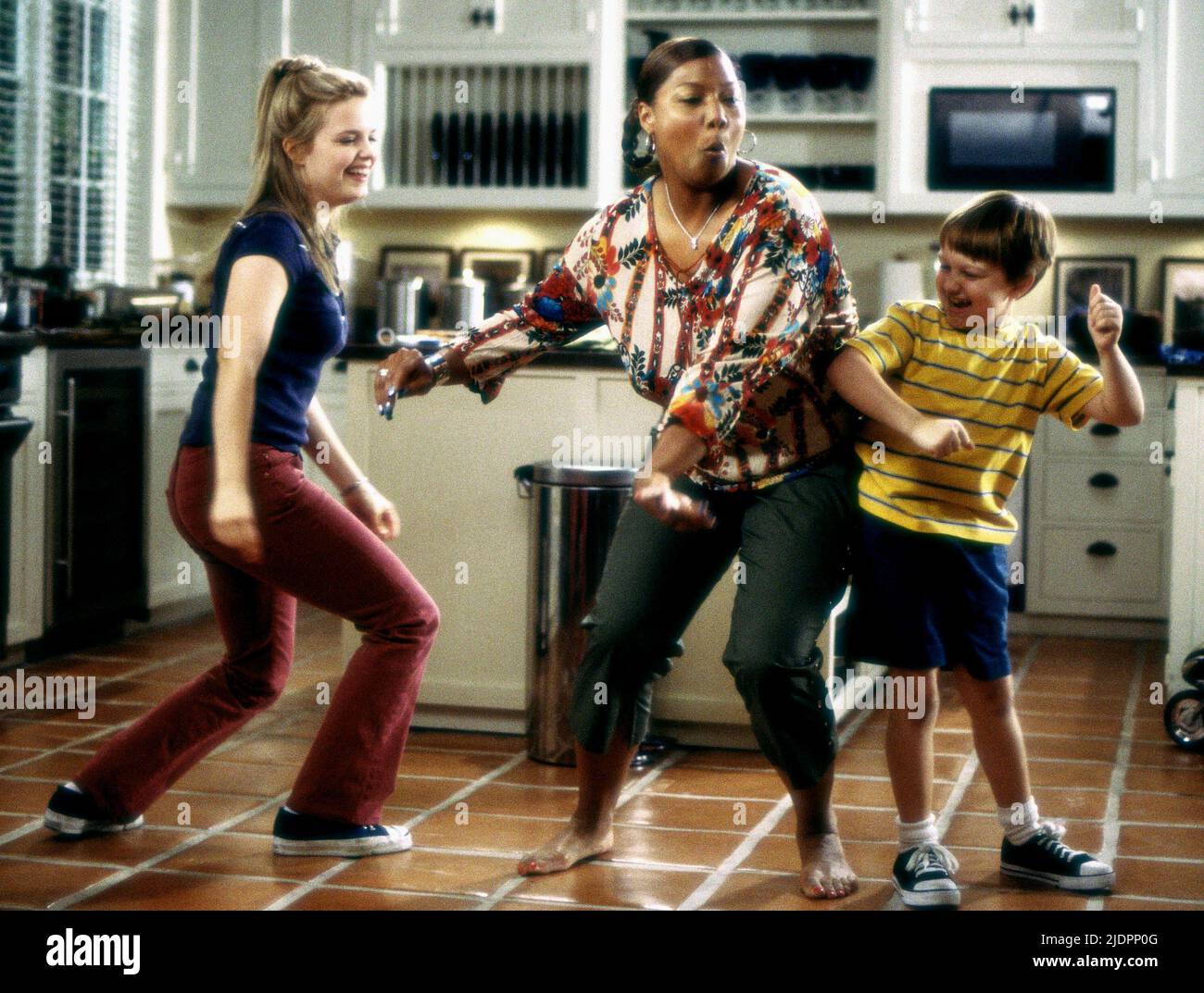 BROWN, LATIFAH, JONES, DER DAS HAUS HERUNTERBRACHTE, 2003, Stockfoto