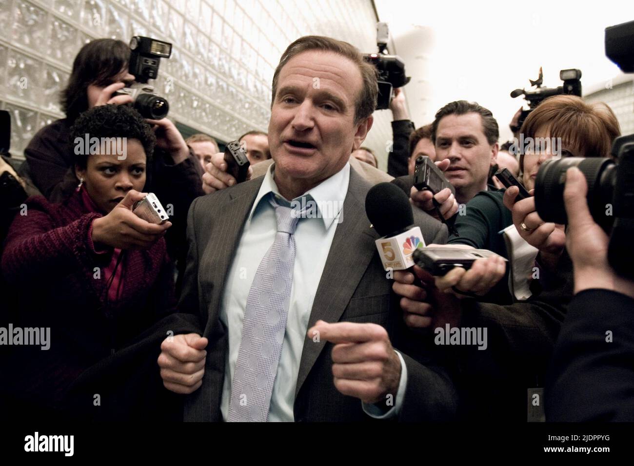 ROBIN WILLIAMS, MANN DES JAHRES, 2006, Stockfoto