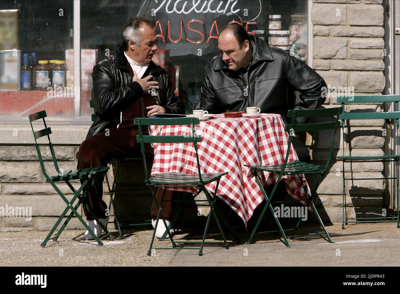 SIRICO,GANDOLFINI, DIE SOPRANE : SAISON 6, 2006, Stockfoto
