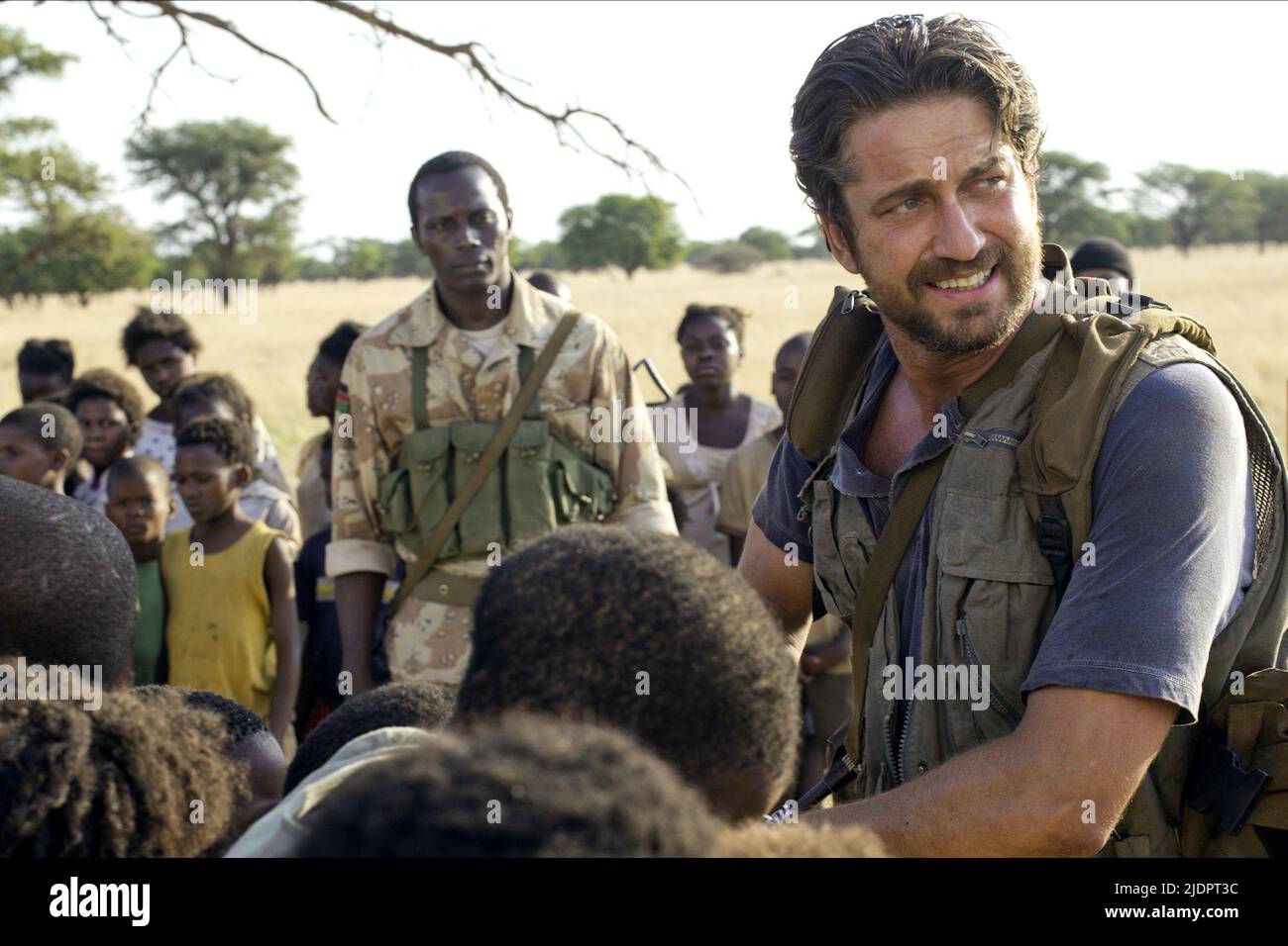 GERARD BUTLER, PREDIGER FÜR MASCHINENGEWEHR, 2011, Stockfoto