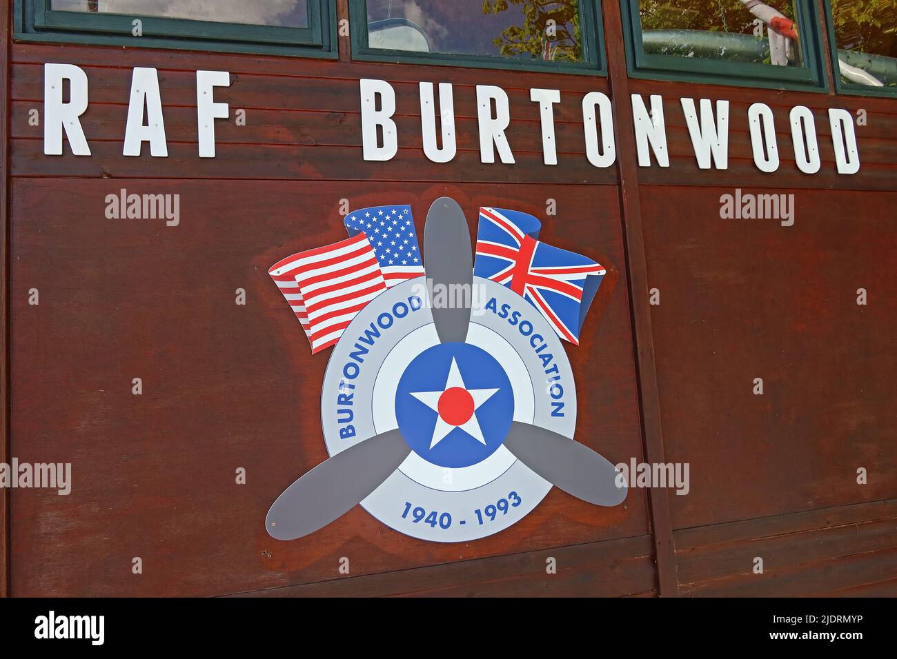 RAF Burtonwood Heritage Center, Gulliver's World, Shackleton CL, Old Hall, Warrington, Keshire, England, Großbritannien, WA5 9YZ Stockfoto