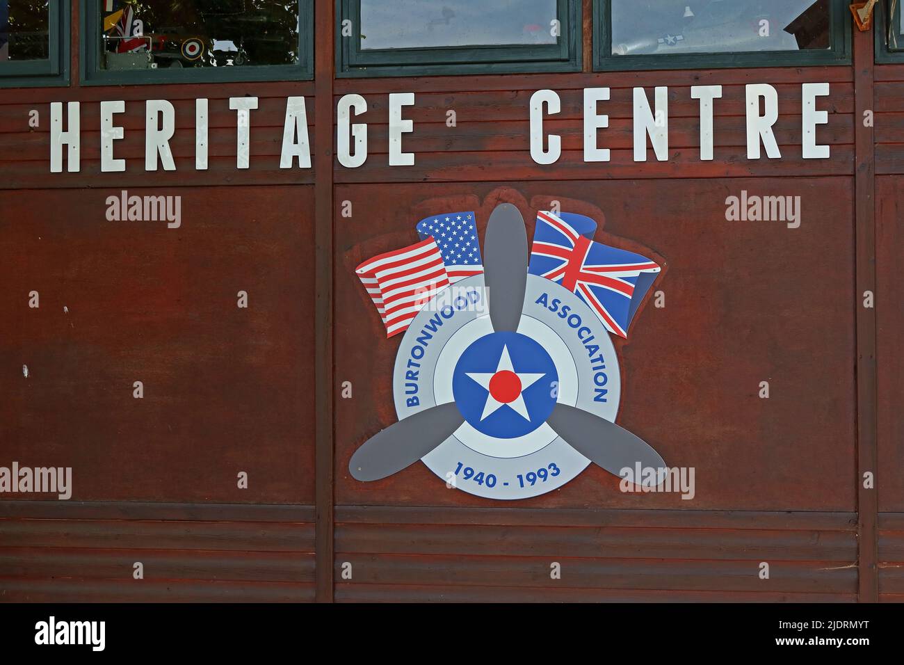 RAF Burtonwood Heritage Center, Gulliver's World, Shackleton CL, Old Hall, Warrington, Keshire, England, Großbritannien, WA5 9YZ Stockfoto