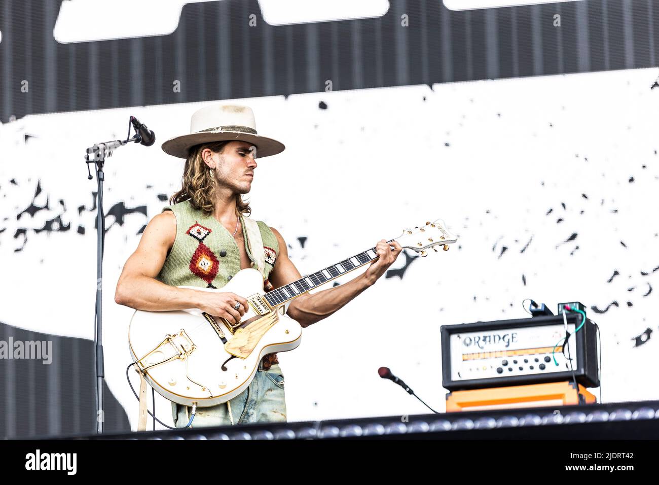 Landgraaf, Niederlande 18. juni 2022 Kaleo live beim Pinkpop Festival 2022 © Roberto Finizio/ Alamy Stockfoto