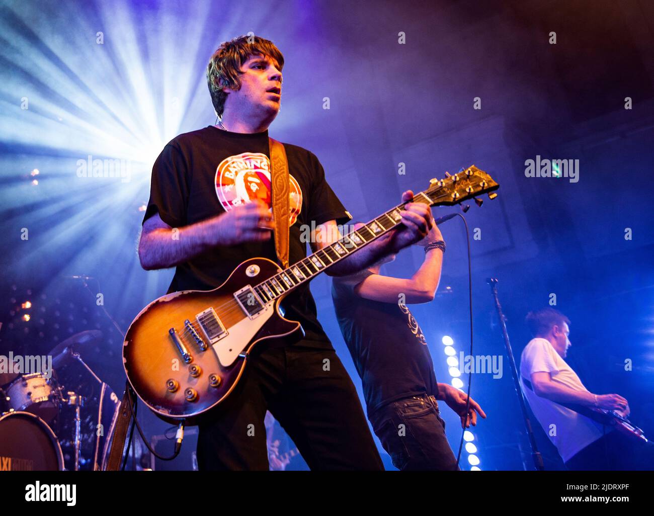 Shed Seven in der Parr Hall Warrington 2022 Stockfoto