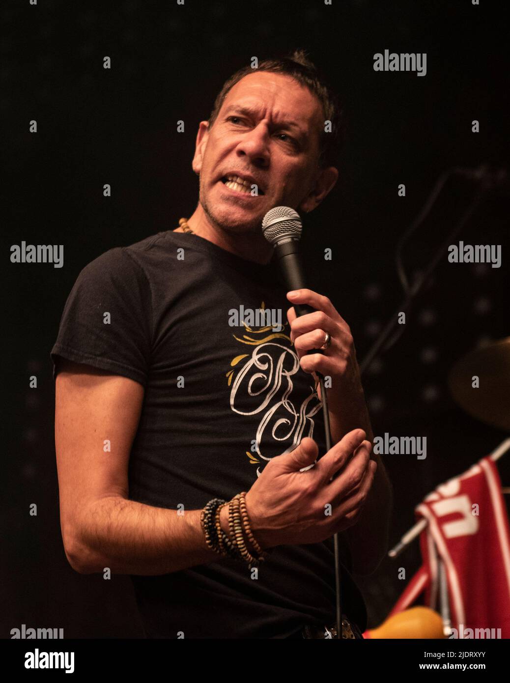 Shed Seven in der Parr Hall Warrington 2022 Stockfoto