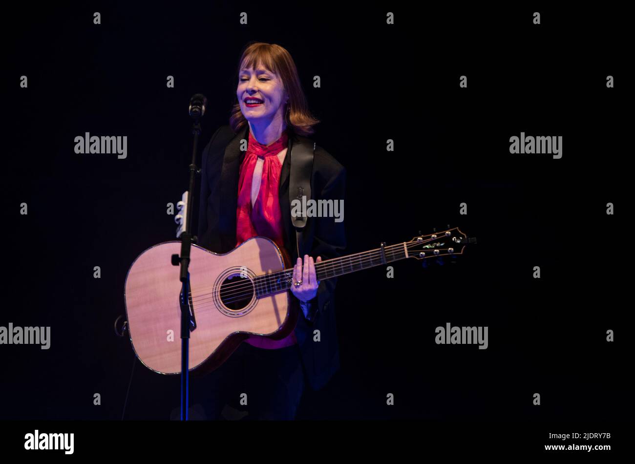 Suzanne Vaga in der Philharmonic Hall, Liverpool Stockfoto