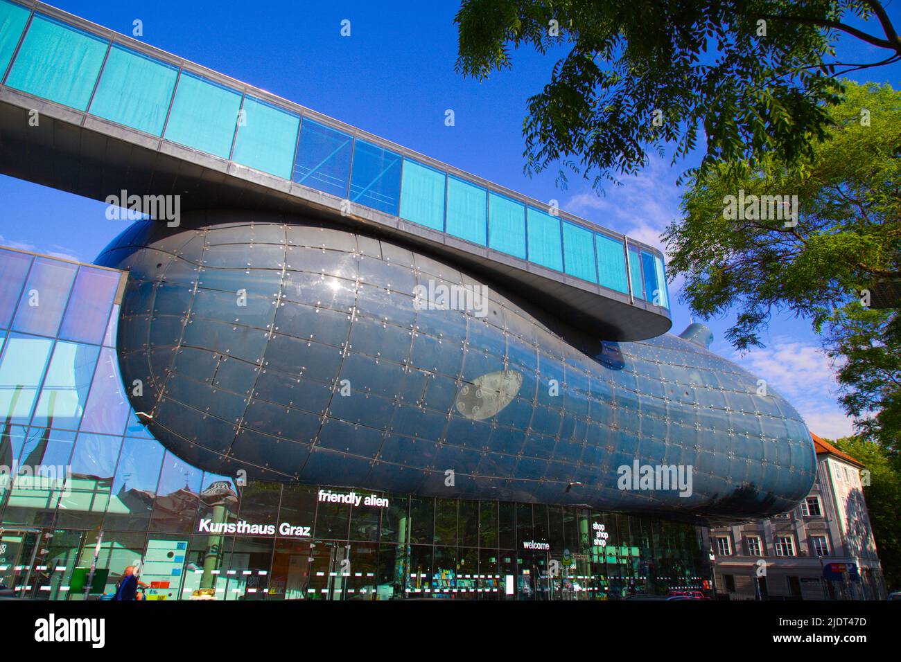 Österreich, Steiermark, Graz, Kunsthaus, Stockfoto