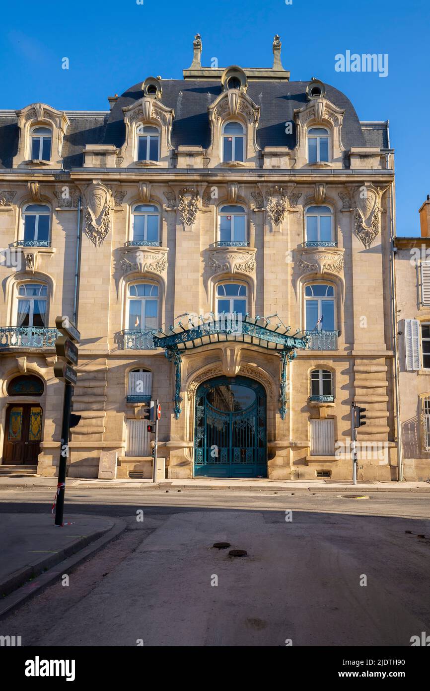 Chambre Régionale de Commerce et d'Industrie de Lorraine - C.R.C.I.L. Nancy, Lothringen, Frankreich. Stockfoto