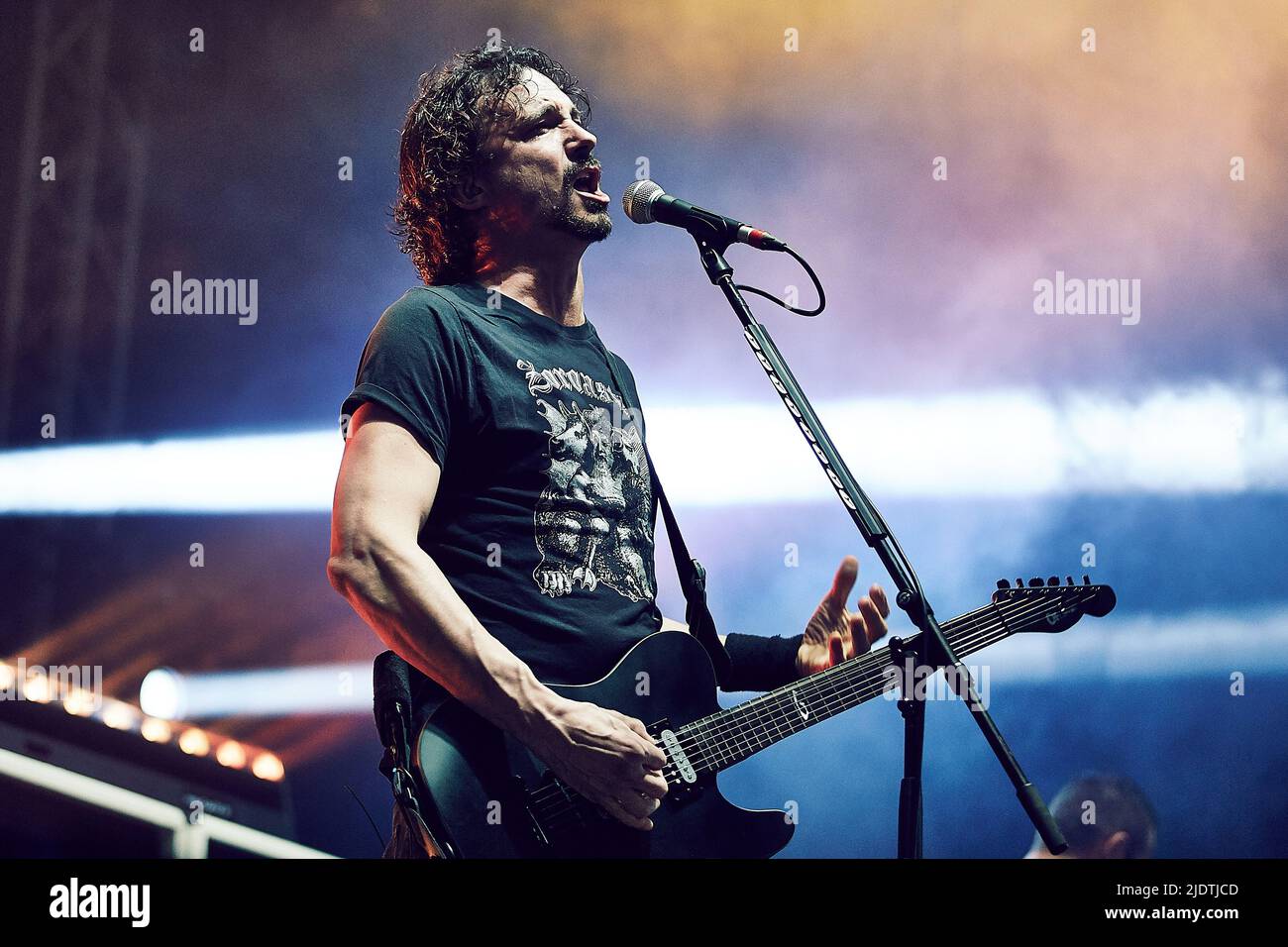 Gojira beim Download Festival Stockfoto