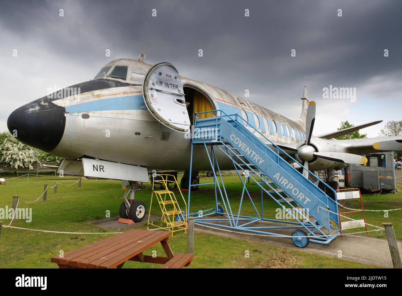 Vickers Viscount F-BGNR, Midland Air Museum, Coventry, Stockfoto