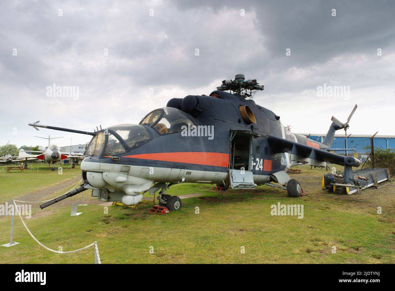 MIL Mi 24D (Hind) Stockfoto