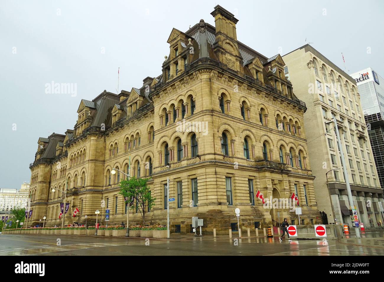 Büro des Premierministers und Privy Council, Langevin Block, Ottawa, Provinz Ontario, Kanada, Nordamerika Stockfoto