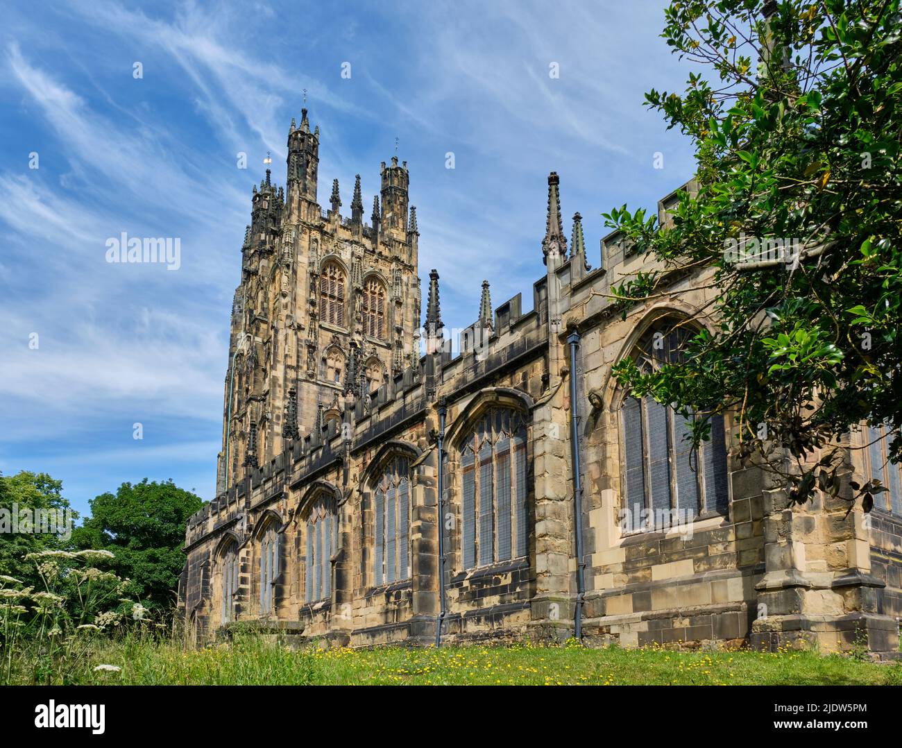 St Giles Church, Wrexham, Wales Stockfoto