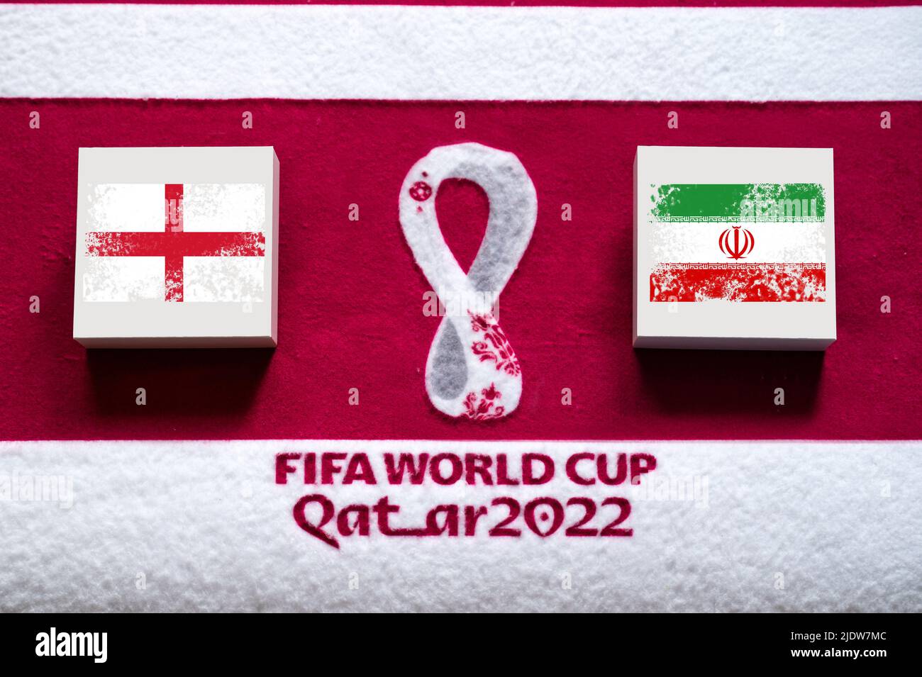 Wo Wird England Gegen Iran übertragen DOHA, KATAR, 3. JULI: Gruppe B: England gegen Iran, Khalifa
