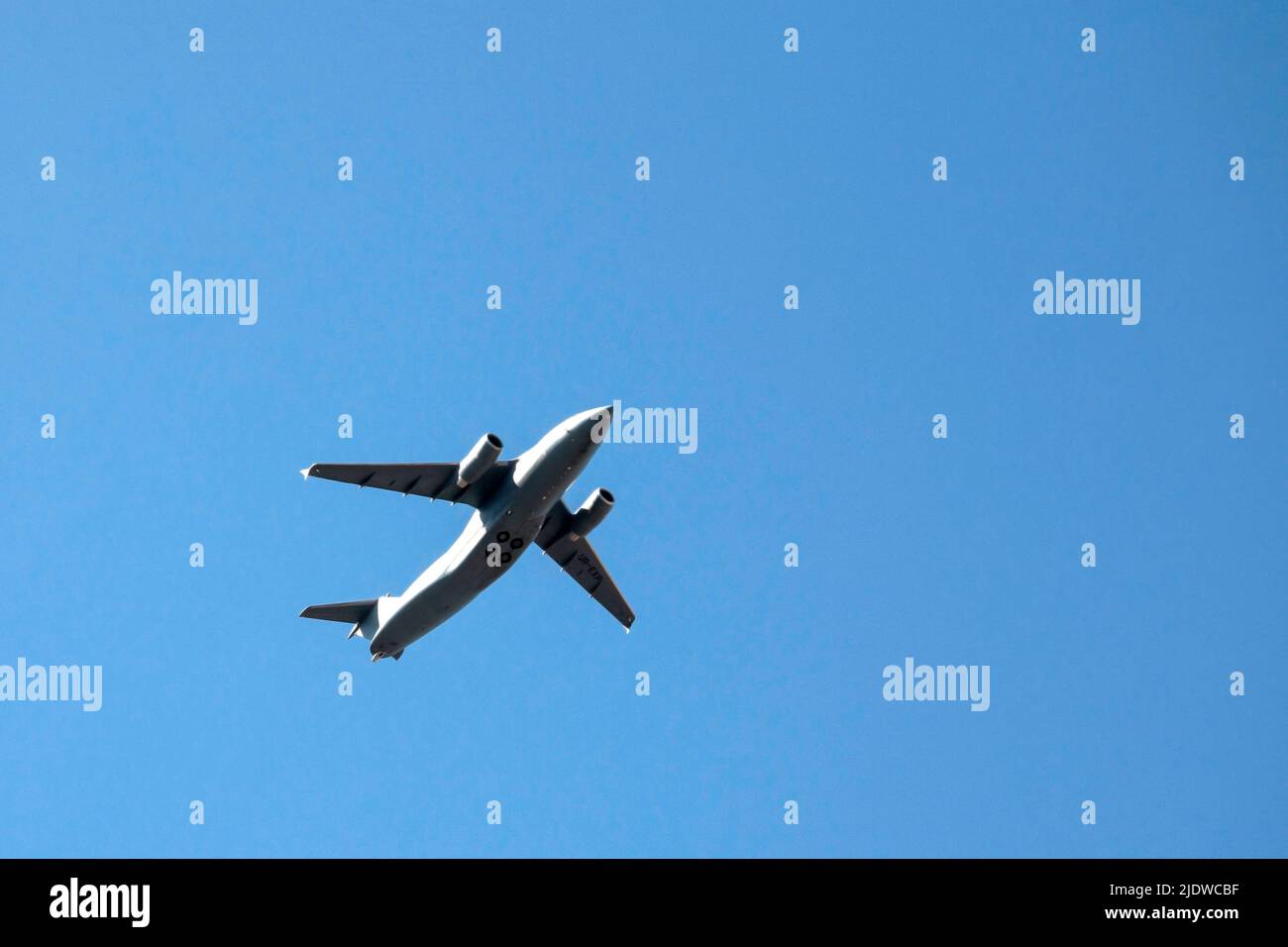 Militärparade der Luftwaffe in Kiew am Unabhängigkeitstag der Ukraine 24. August 2018 Stockfoto