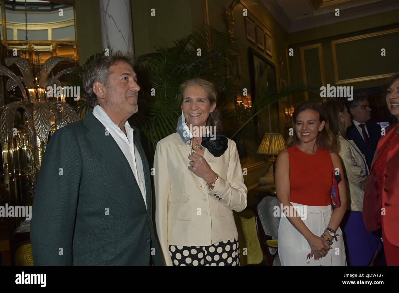 Madrid, Spanien. 23.. Juni 2022. Infantin Elena de Borbon bei den Flamenco Awards während der Simof 2022 in Madrid am Donnerstag, den 23. Juni 2022. Quelle: CORDON PRESS/Alamy Live News Stockfoto