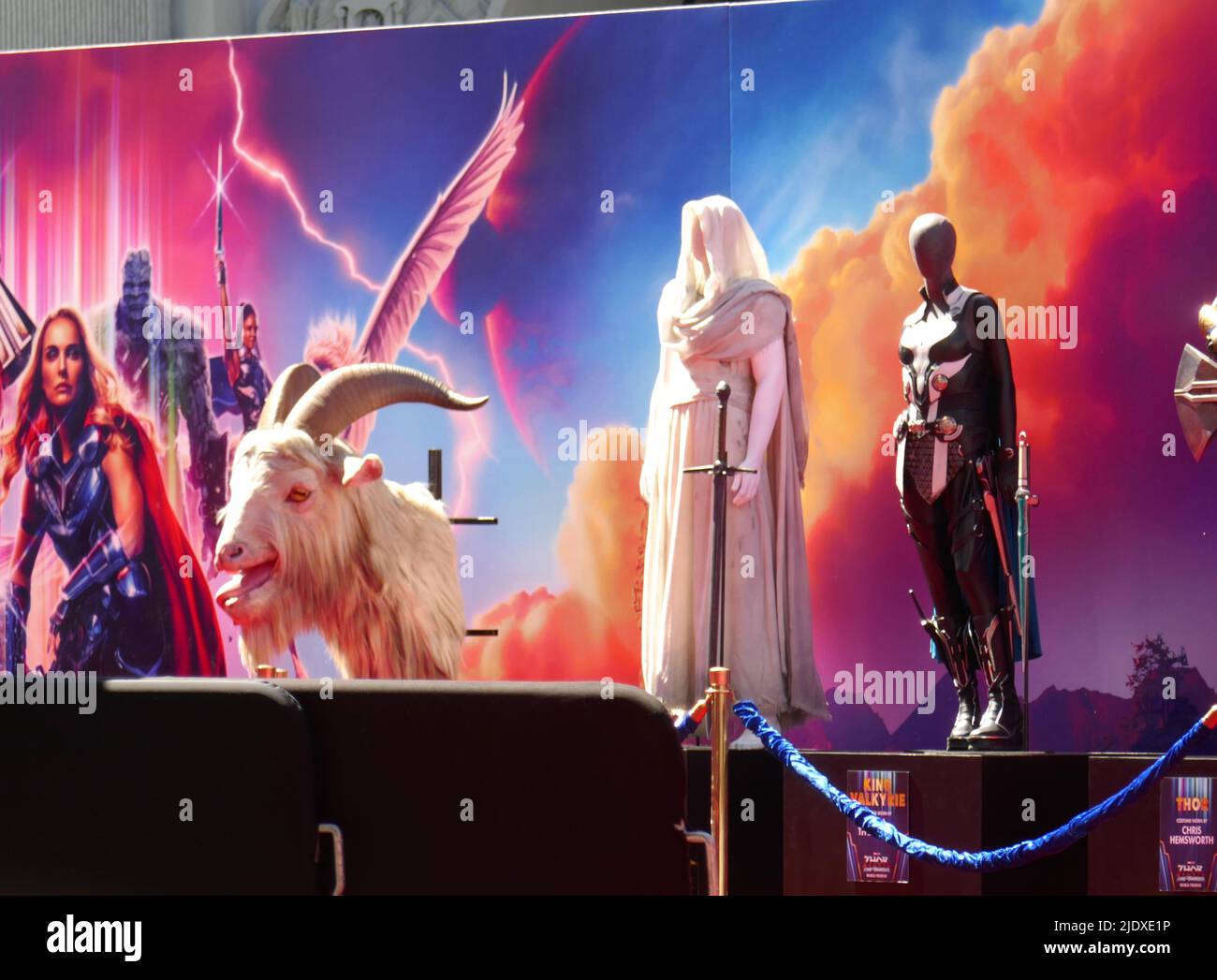 Hollywood, California, USA 23.. Juni 2022 Marvel Studios Weltpremiere von Thor: Love and Thunder im El Capitan Theatre und im TCL Chinese Theatre am 23. Juni 2022 in Hollywood, Kalifornien, USA. Foto von Barry King/Alamy Live News Stockfoto