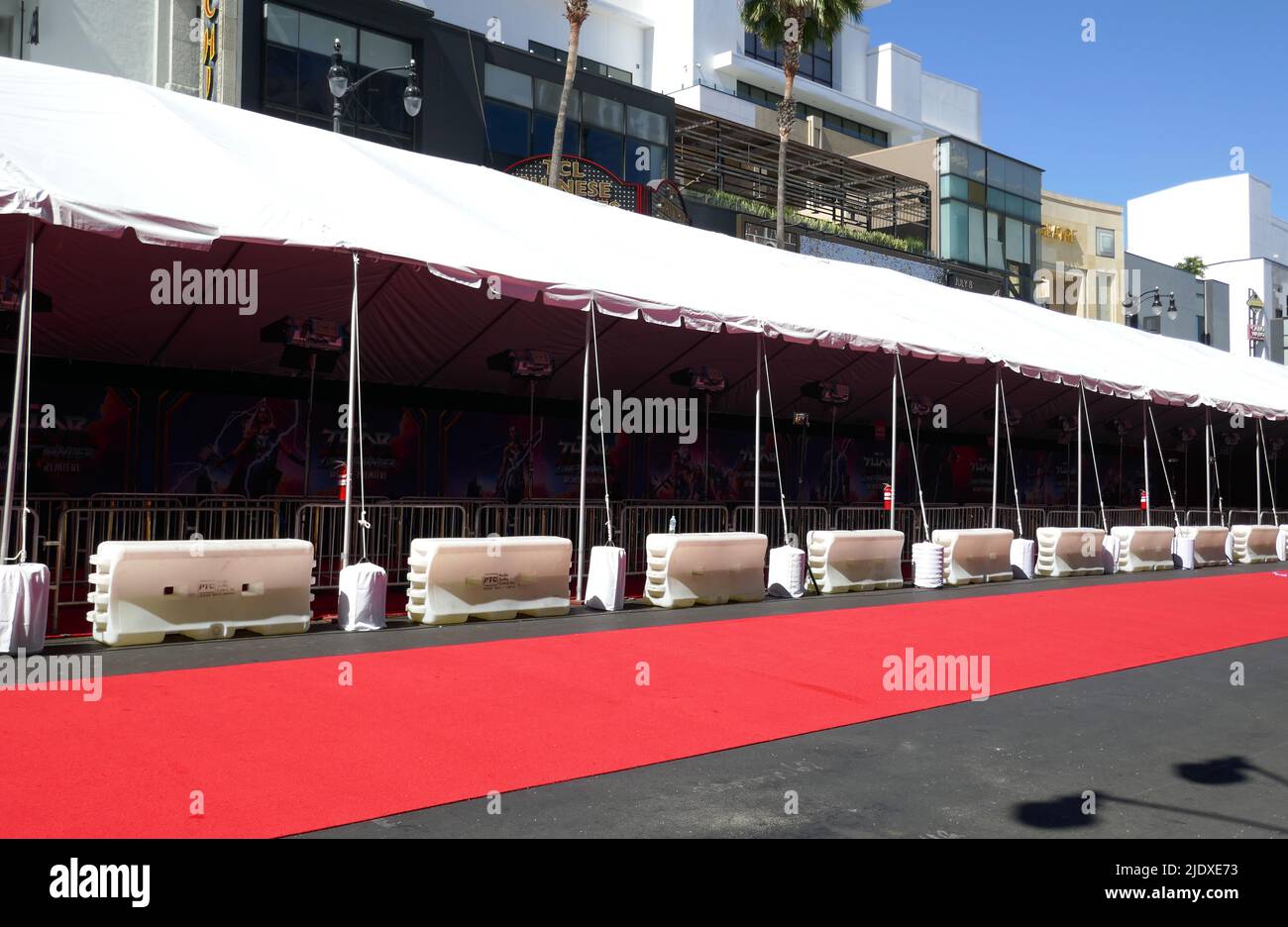 Hollywood, California, USA 23.. Juni 2022 Marvel Studios Weltpremiere von Thor: Love and Thunder im El Capitan Theatre und im TCL Chinese Theatre am 23. Juni 2022 in Hollywood, Kalifornien, USA. Foto von Barry King/Alamy Live News Stockfoto