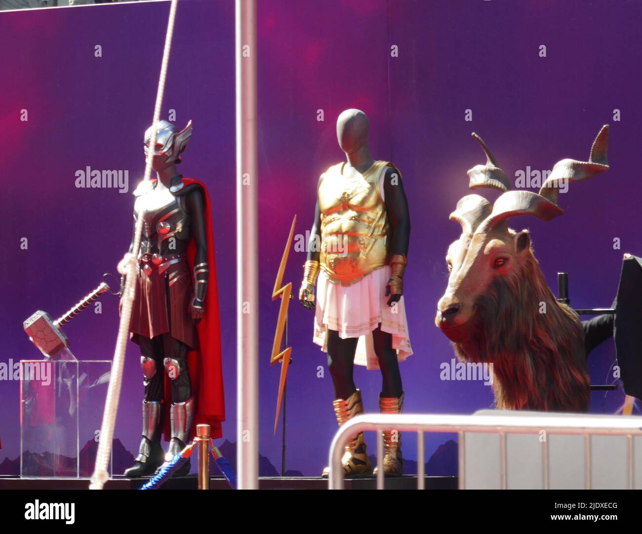 Hollywood, California, USA 23.. Juni 2022 Marvel Studios Weltpremiere von Thor: Love and Thunder im El Capitan Theatre und im TCL Chinese Theatre am 23. Juni 2022 in Hollywood, Kalifornien, USA. Foto von Barry King/Alamy Live News Stockfoto