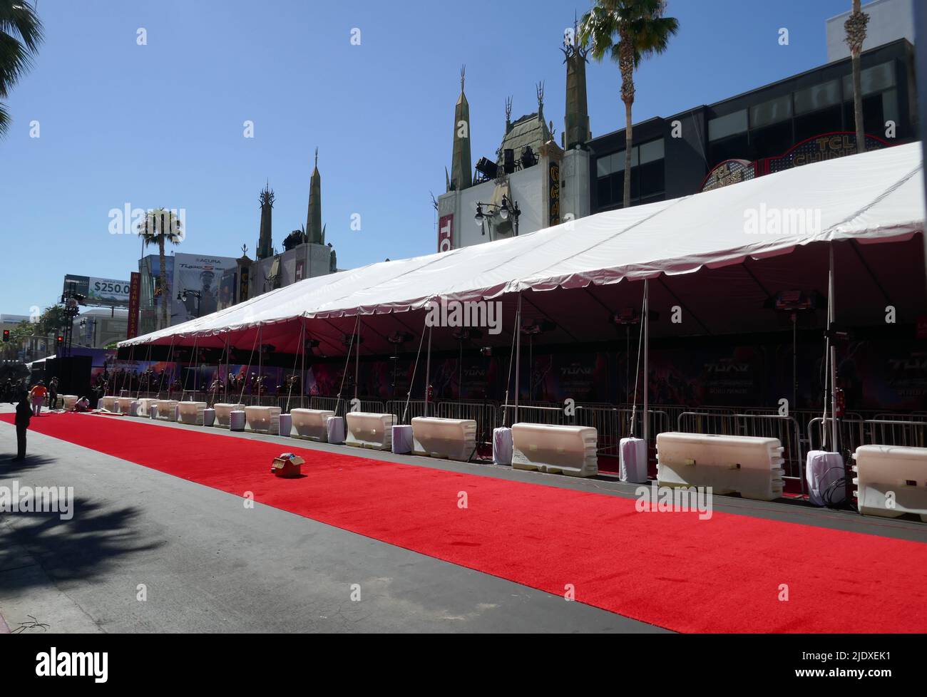 Hollywood, California, USA 23.. Juni 2022 Marvel Studios Weltpremiere von Thor: Love and Thunder im El Capitan Theatre und im TCL Chinese Theatre am 23. Juni 2022 in Hollywood, Kalifornien, USA. Foto von Barry King/Alamy Live News Stockfoto