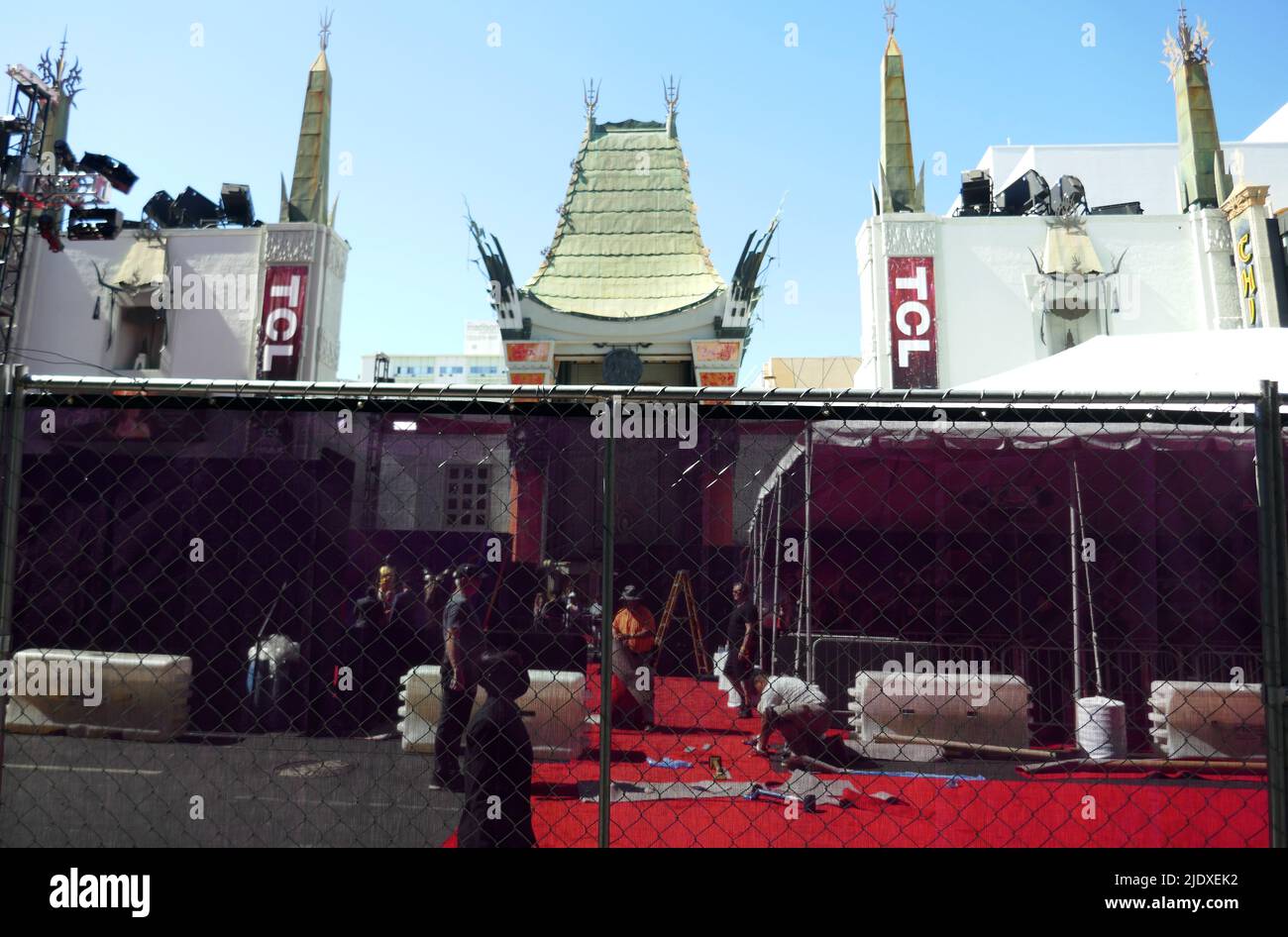 Hollywood, California, USA 23.. Juni 2022 Marvel Studios Weltpremiere von Thor: Love and Thunder im El Capitan Theatre und im TCL Chinese Theatre am 23. Juni 2022 in Hollywood, Kalifornien, USA. Foto von Barry King/Alamy Live News Stockfoto