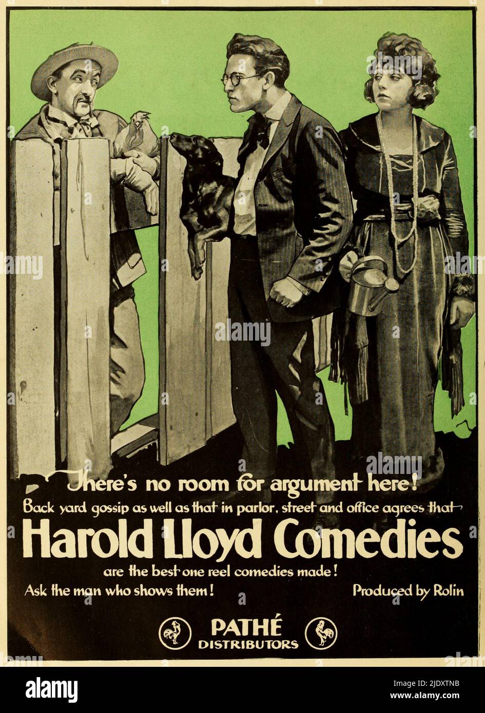 Harold lloyd Werbung, Moving Picture World 7 Jun 1919 Stockfoto
